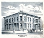 Mallorys Block, Creston, Union County 1876